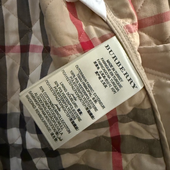 Burberry Brit Quilted Jacket -Medium - Picture 8 of 8